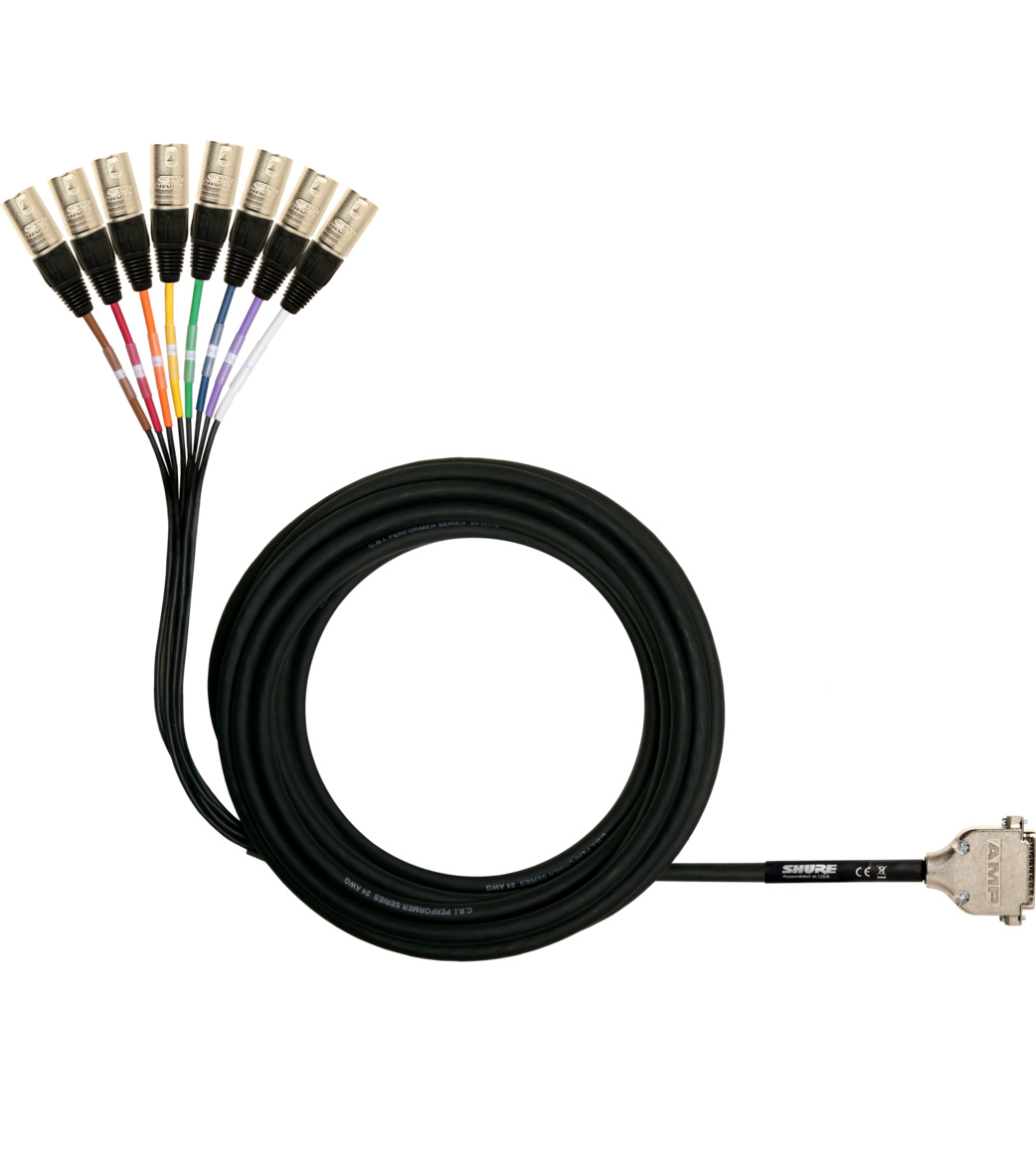 Shure DB25-XLRM